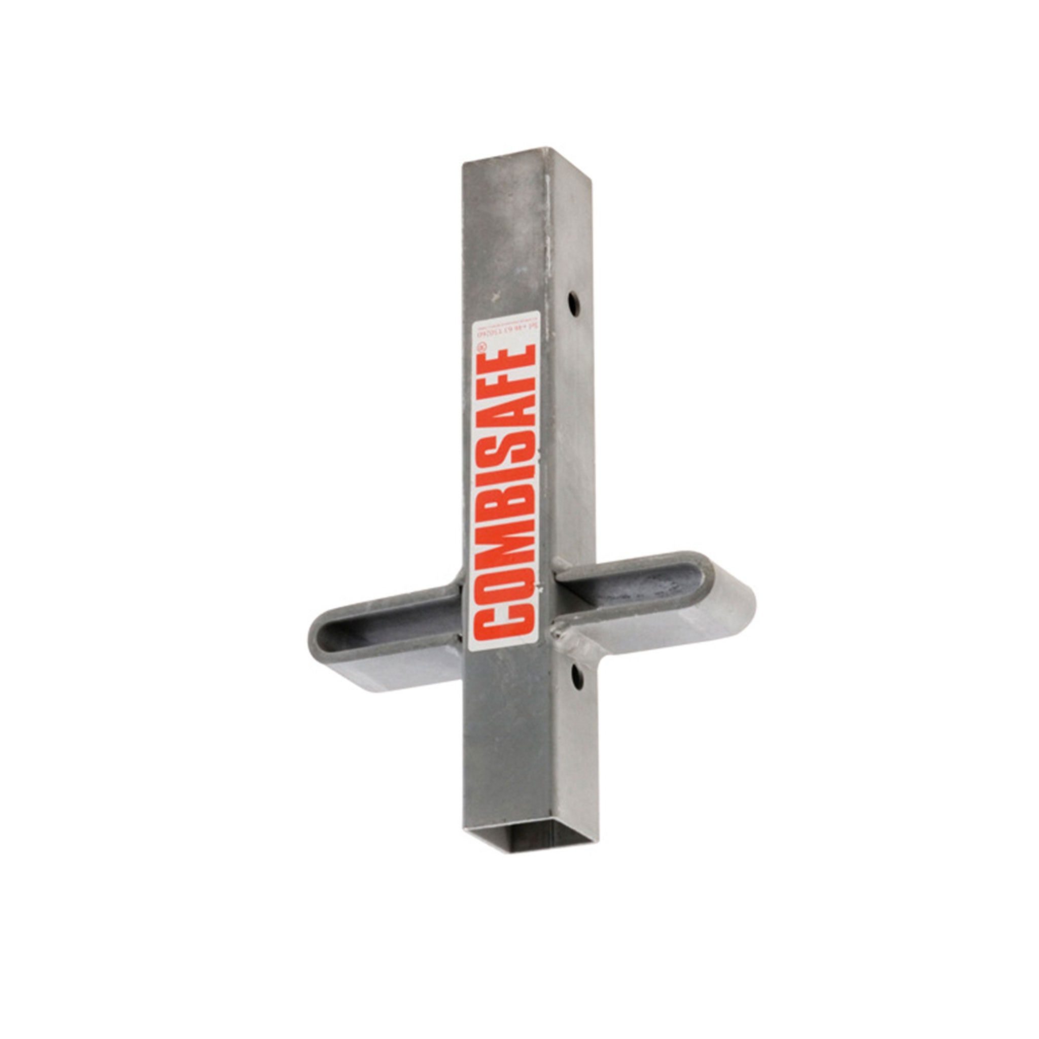 Metal lock mechanism with 'COMBISAFE' branding on a white background