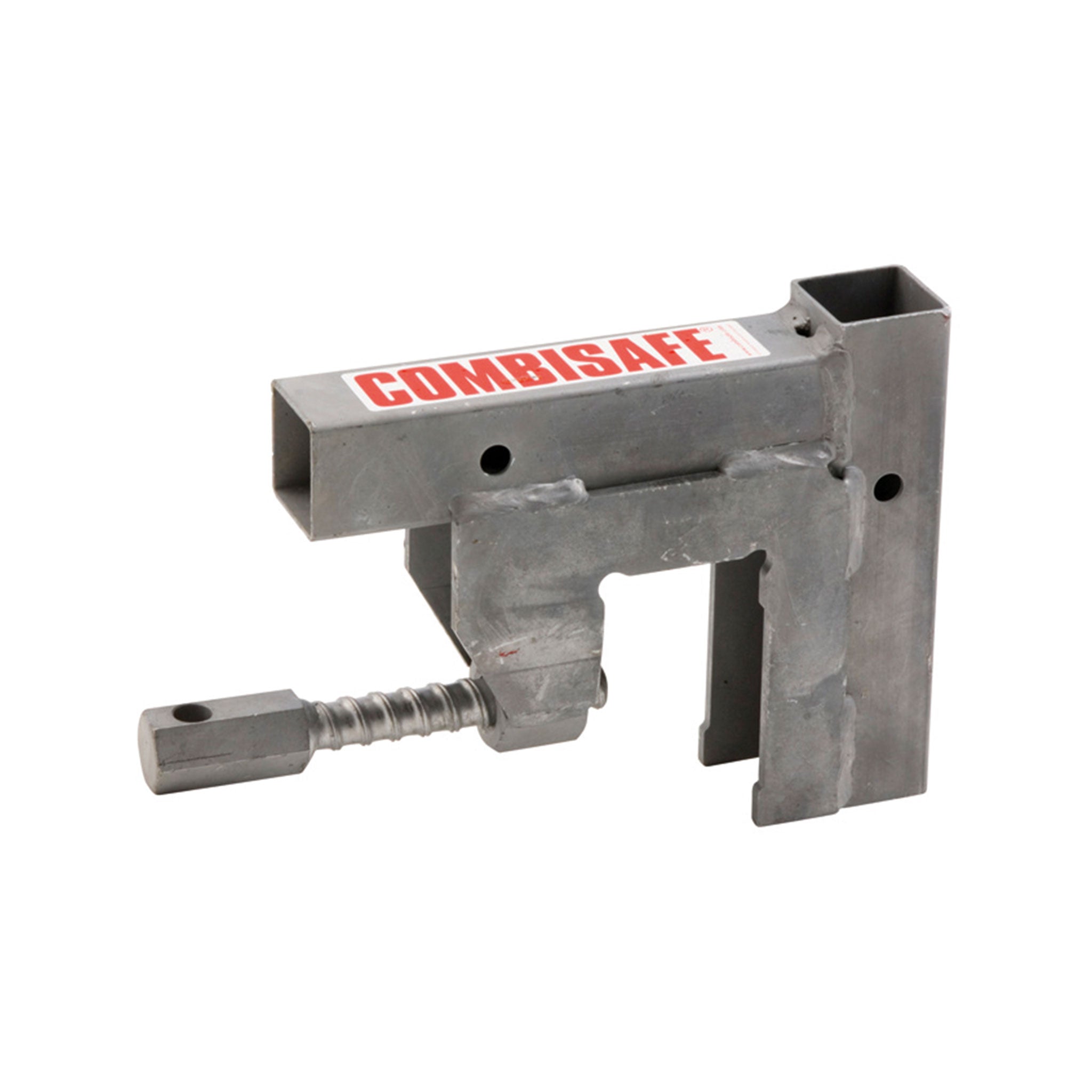 Metal lock mechanism with 'COMBISAFE' branding on a white background